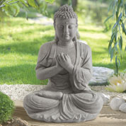 Statue de jardin Zen Bouddha - Hauteur 60 cm